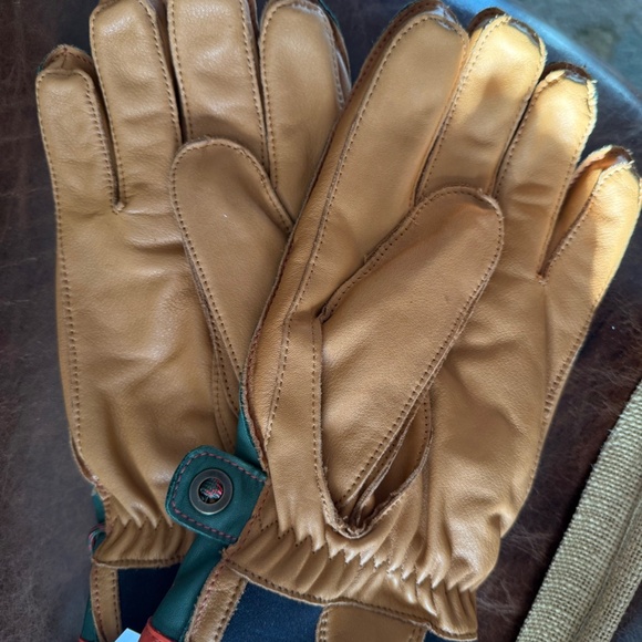 **Men's NWT Hestra Wakayama Ski Glove - UNIQUE! (Sz 10, color Forest & Cork)** - Picture 3 of 8